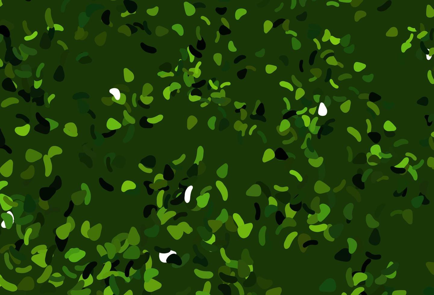 Light Orange vector pattern with chaotic shapes.