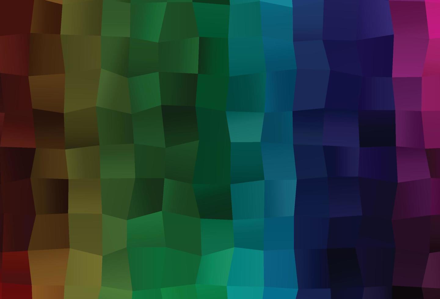 Dark Multicolor, Rainbow vector low poly texture.