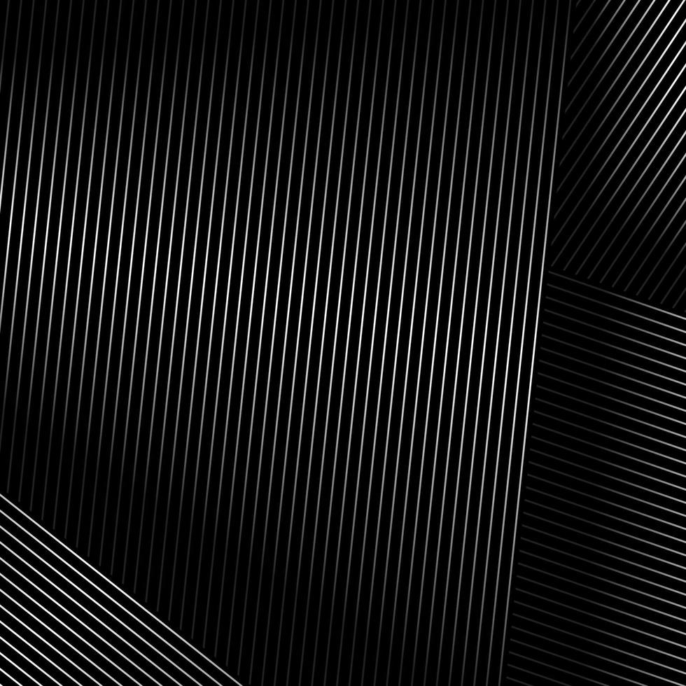 abstract black background with diagonal lines  - Vector illustration