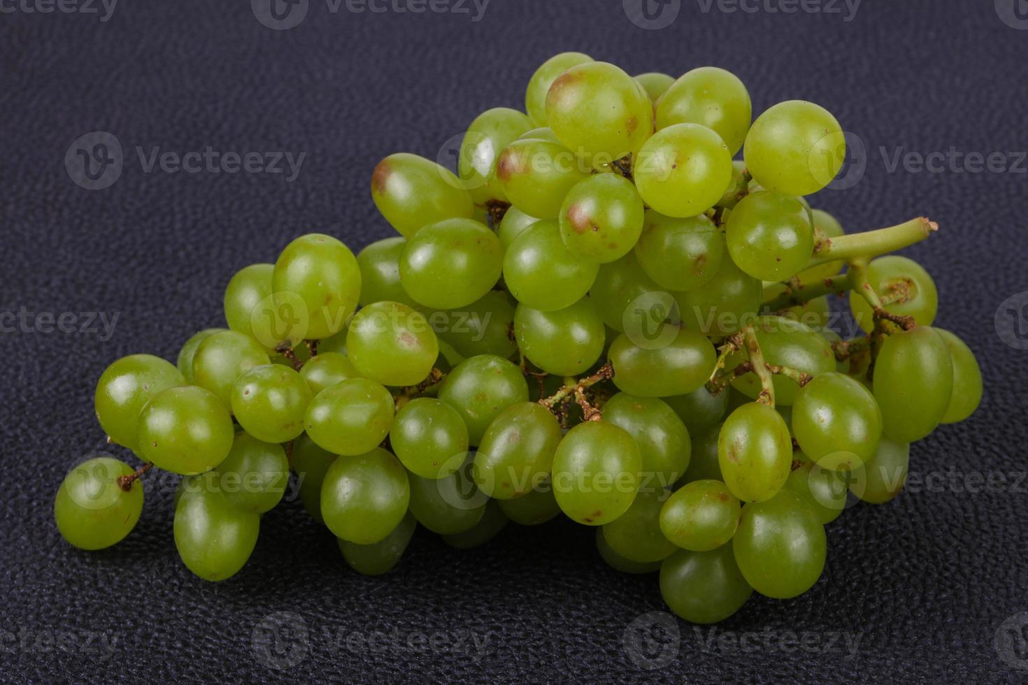 Sweet green grape branch photo