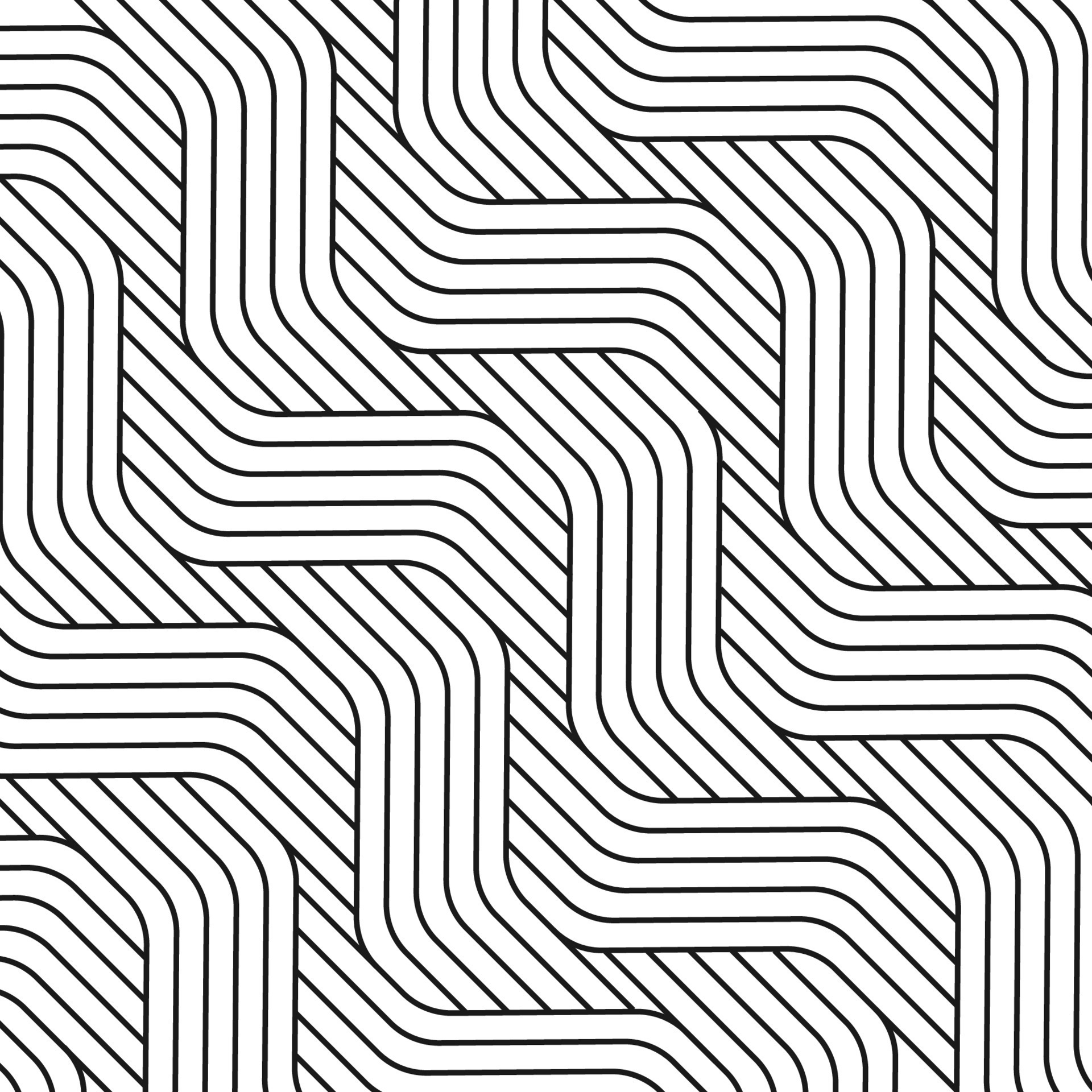 Modern seamless geometric lines pattern vector background 7684530