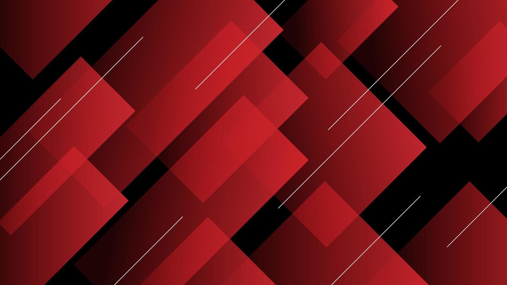 Fondo de vector degradado rojo futurista abstracto moderno