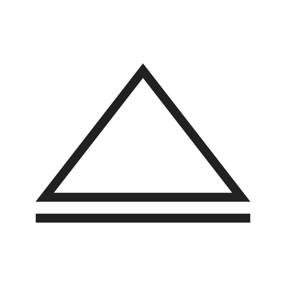 Arrow Up Line Icon vector