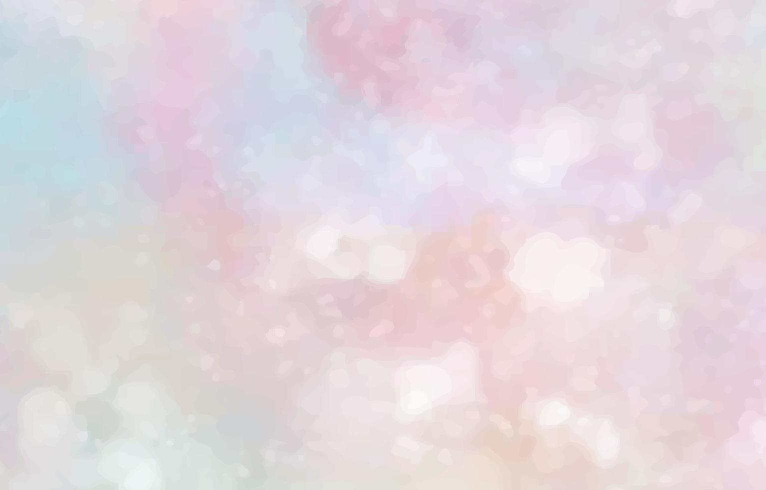 unicorn pastel watercolor background vector