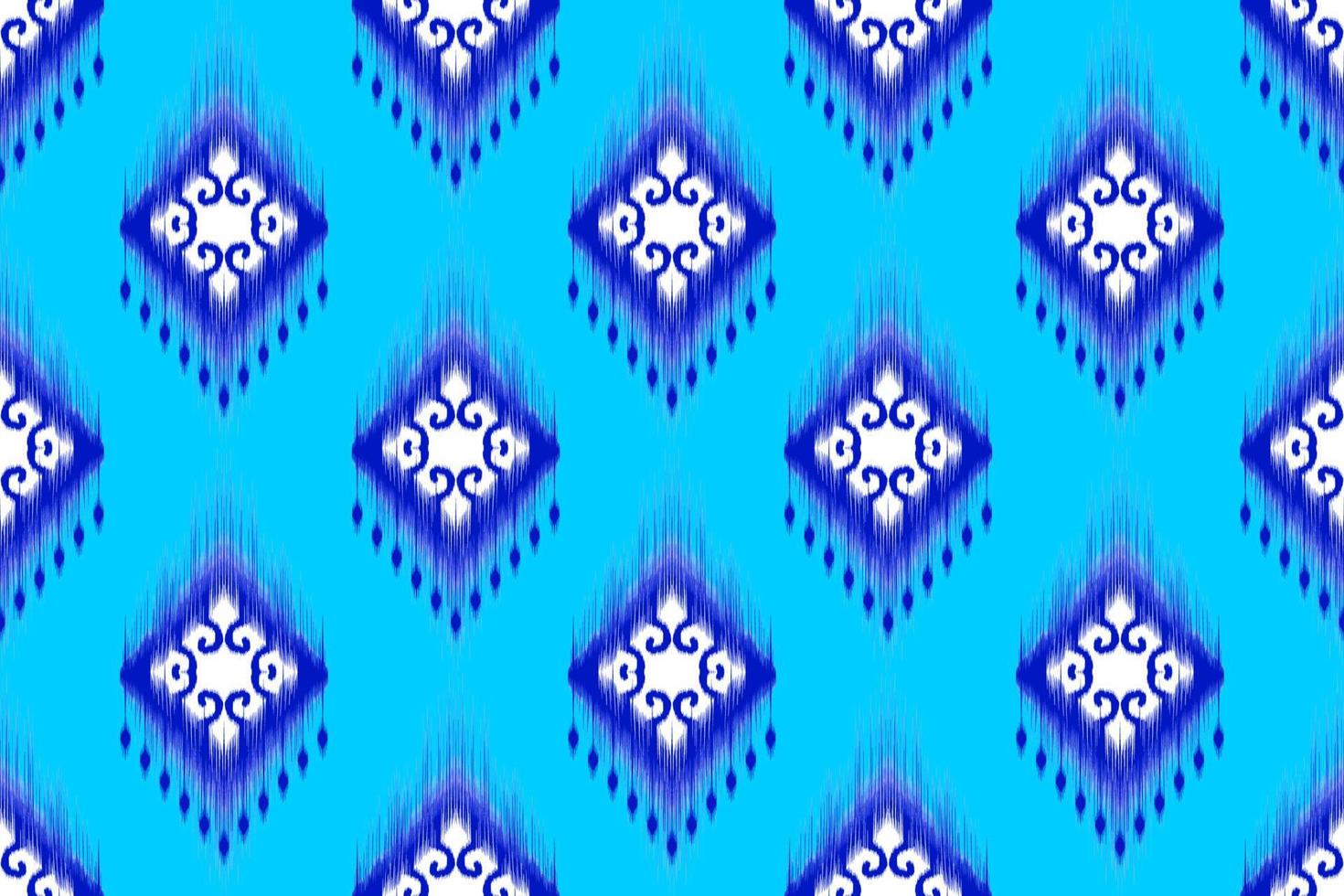 diseño de patrones étnicos geométricos abstractos de ikat. tela azteca alfombra mandala ornamento étnico chevron textil decoración papel tapiz. tribal boho nativo étnico pavo tradicional bordado vector