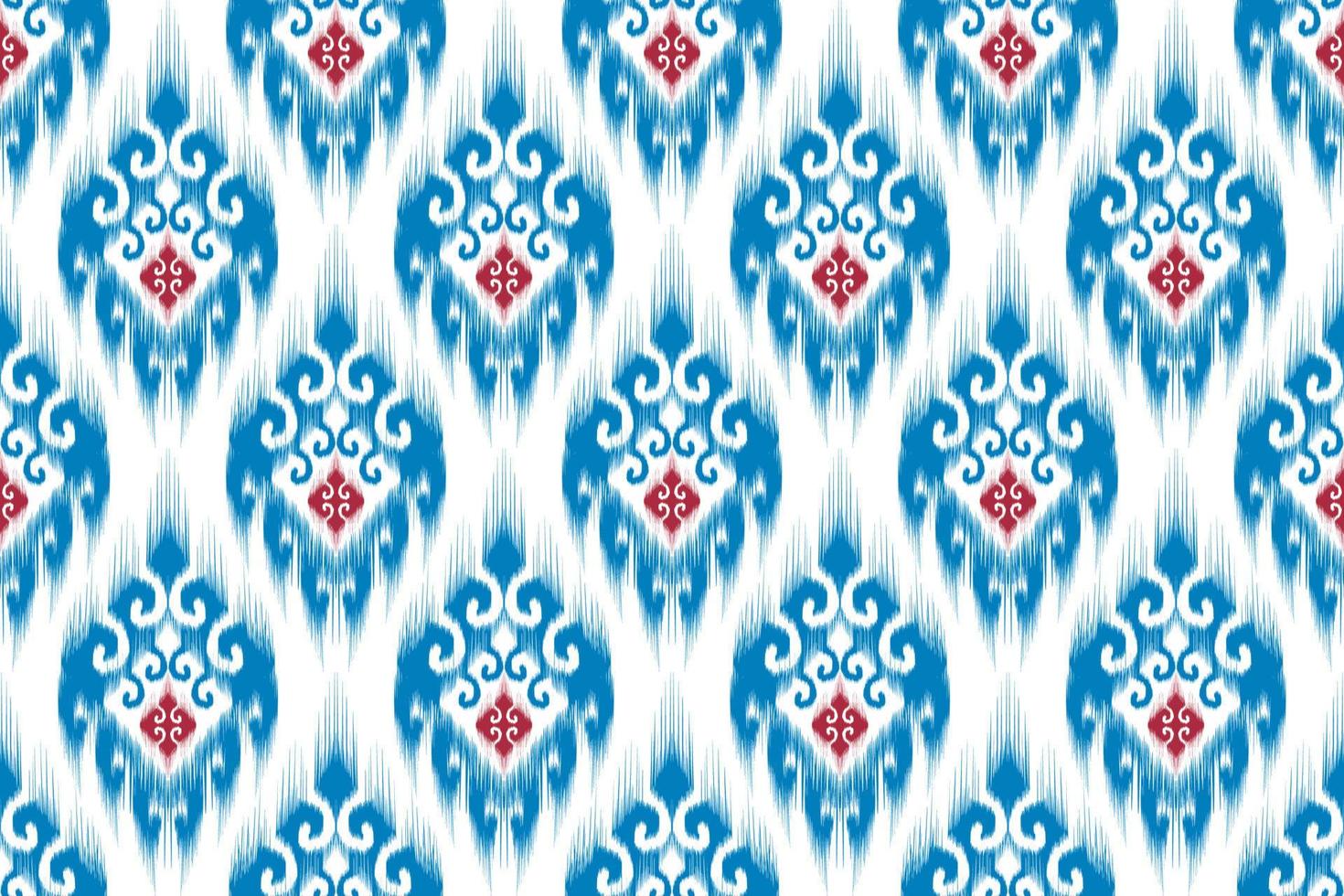 Abstract geometric Ikat ethnic pattern design. Aztec fabric carpet mandala ornaments textile decorations wallpaper. Tribal boho native ethnic turkey traditional embroidery vector background