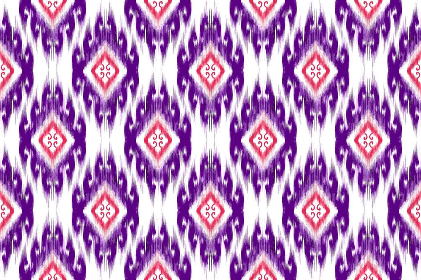 diseño geométrico abstracto de patrones étnicos ikat. alfombra de tela azteca adornos de mandala decoraciones textiles papel tapiz. fondo de vector de bordado tradicional de pavo étnico nativo boho tribal