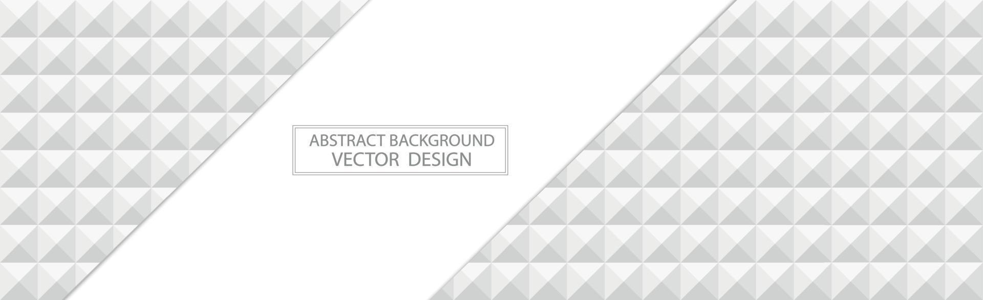 Panoramic white web background template of many identical squares - Vector