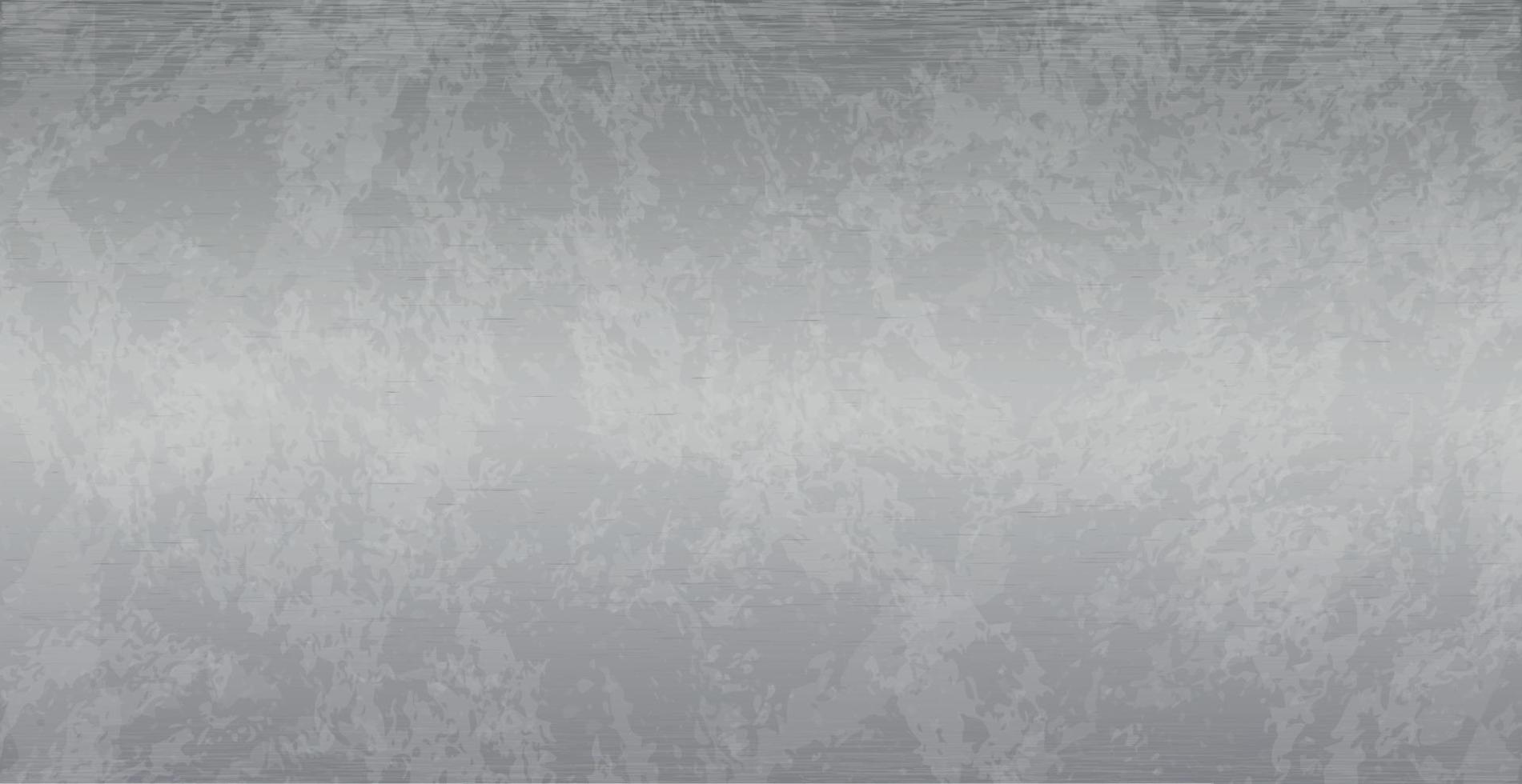 Panoramic steel background old metal texture - Vector