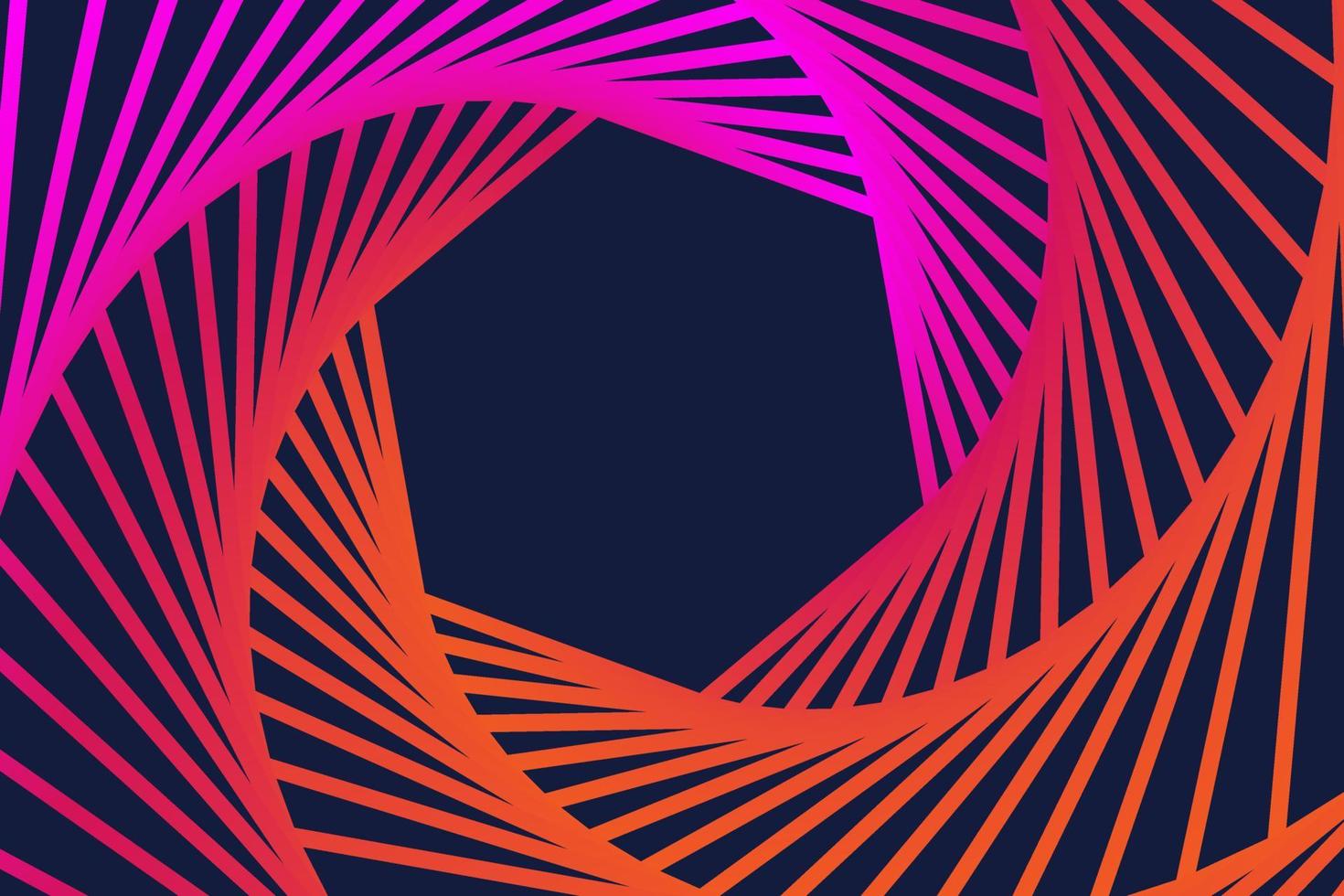 fondo de vector de espiral geométrica abstracta moderna