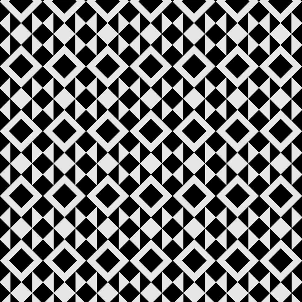 Seamless ethnic pattern vector black and white background