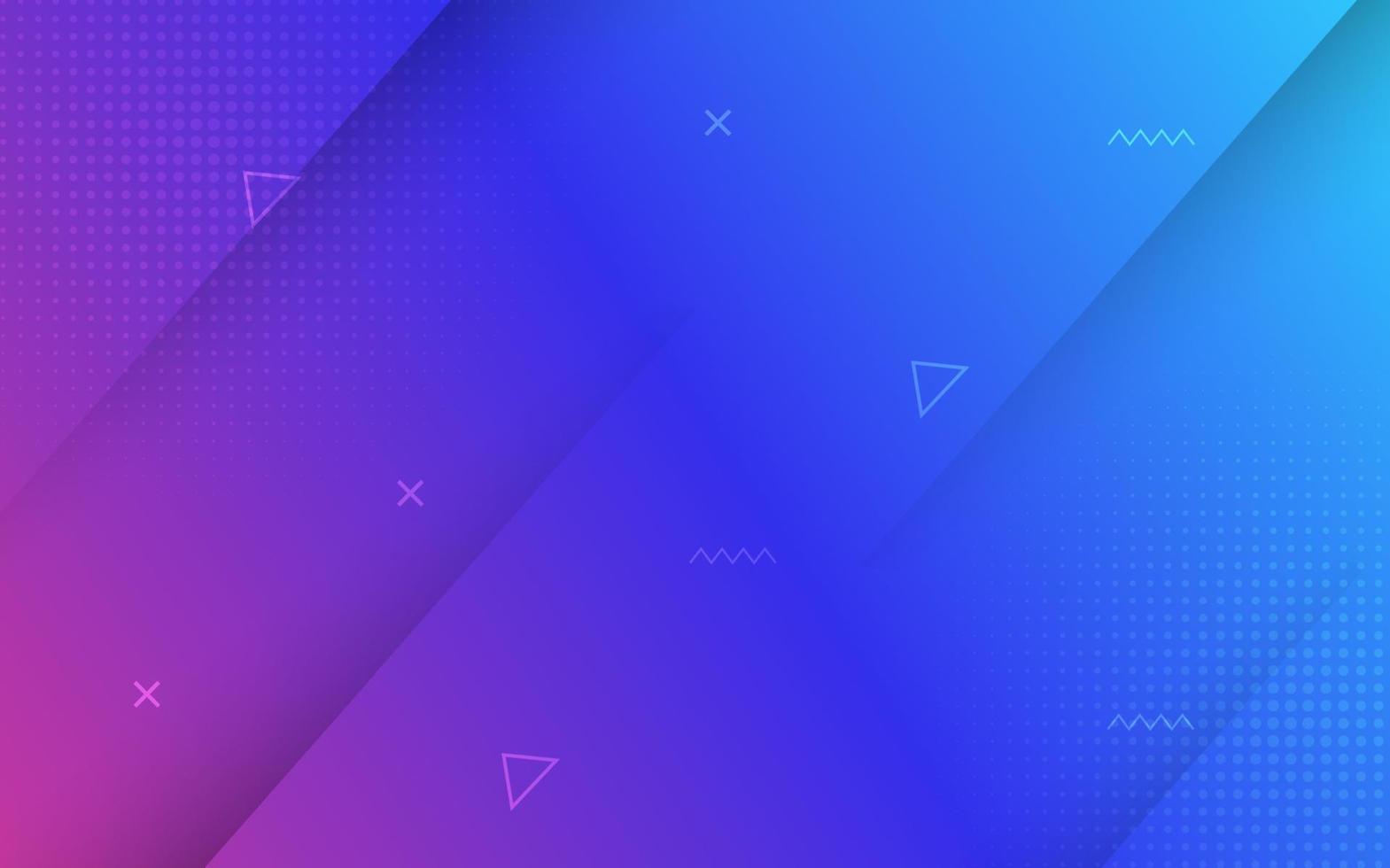 Abstract geometric background. Dynamic shapes composition vector