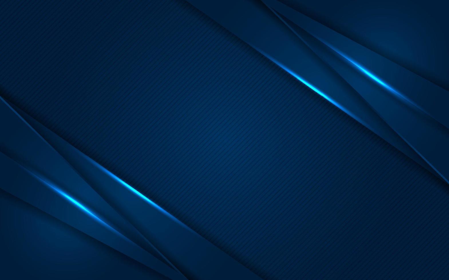 Modern blue background with blue line glowing vector