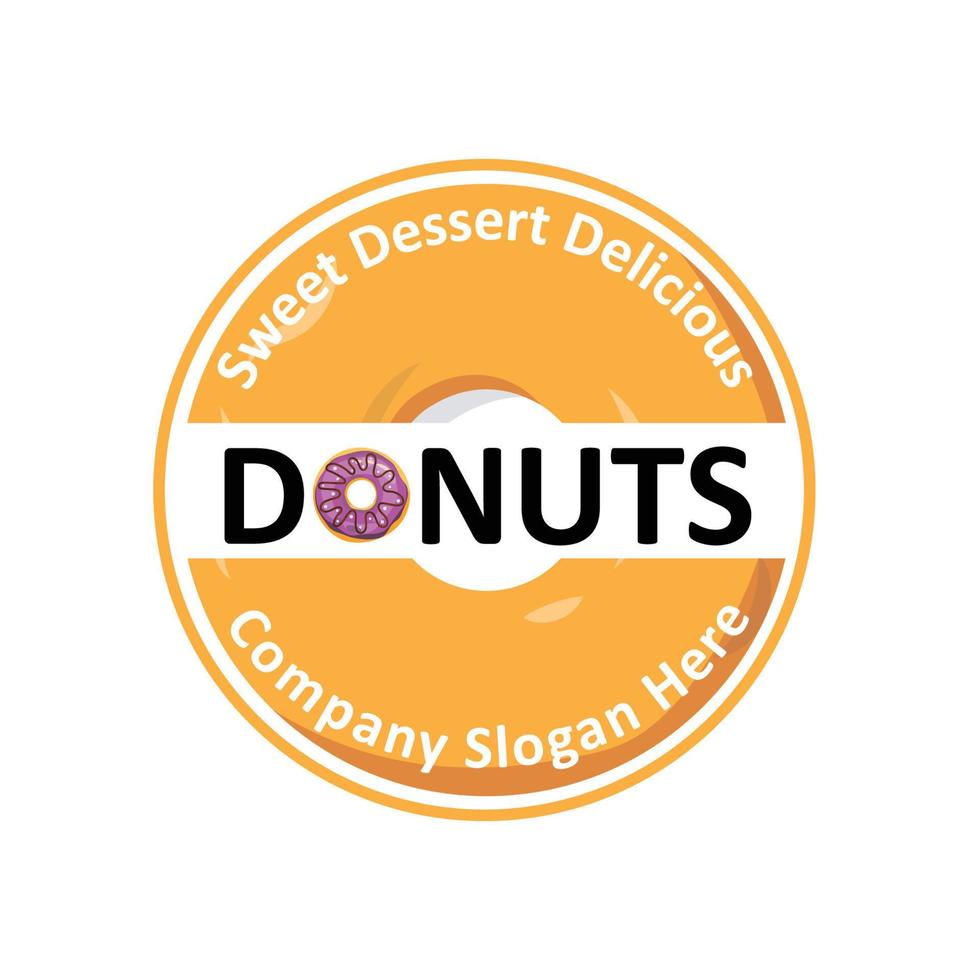 Food Vector Design Soft Round Sweet Donuts That Everyone Loves Children Or Adults, Suitable For Companies, Stickers, Screen Printing, Flayers