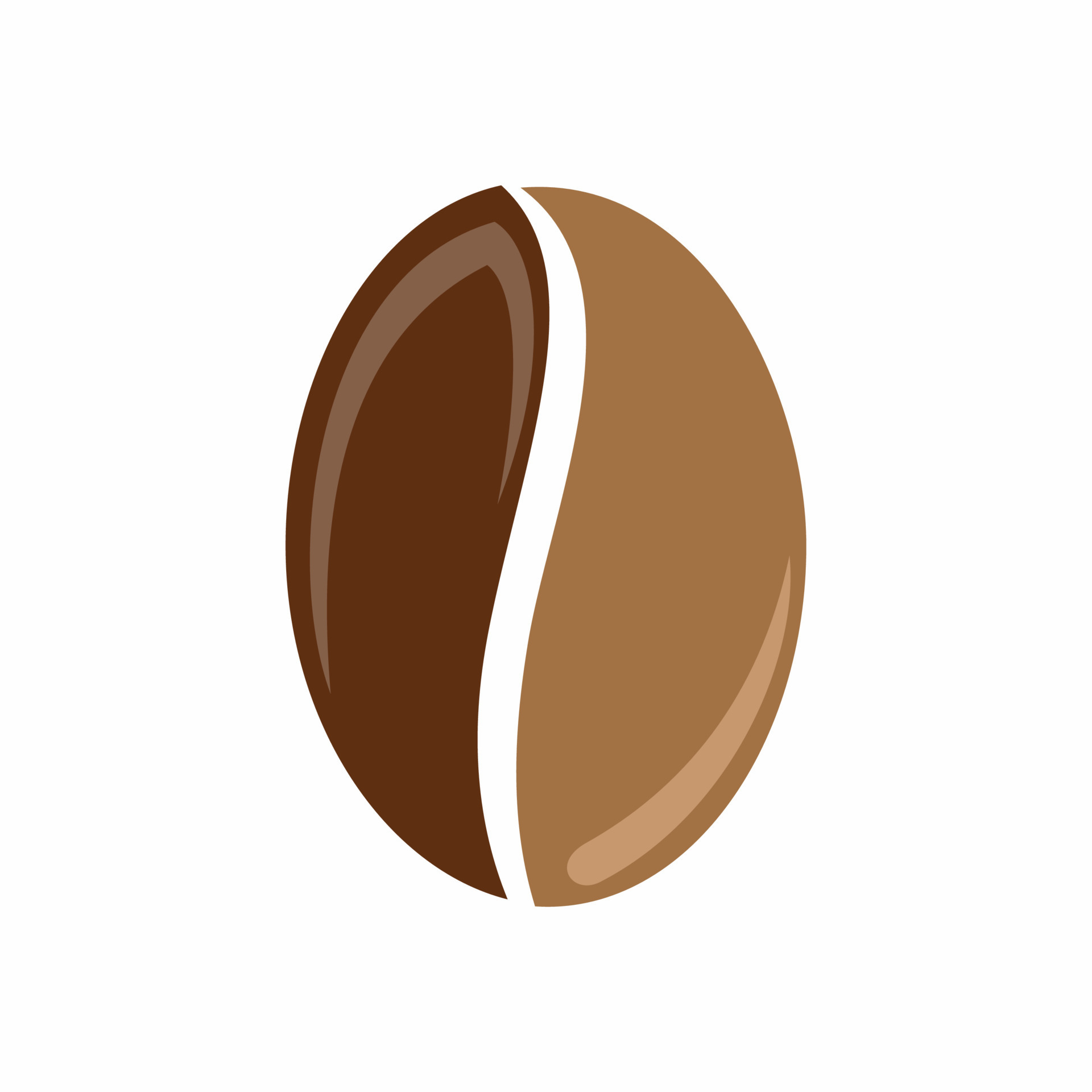 coffee bean vector logo icon 7688729 Vector Art at Vecteezy
