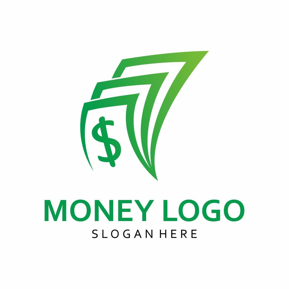 logotipo de vector de dinero
