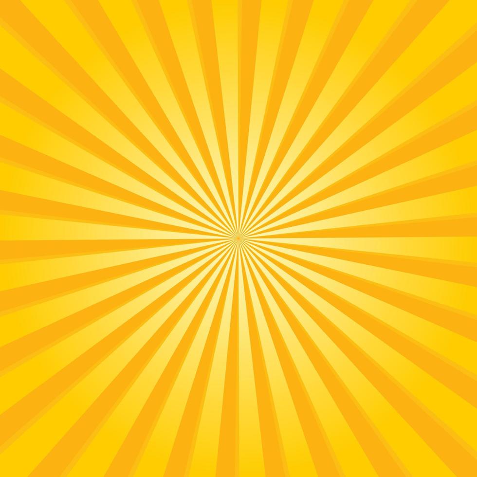 yellow background star burst vector