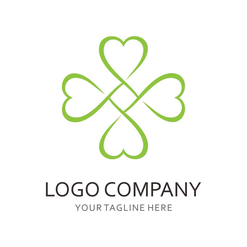 green clover logo vector
