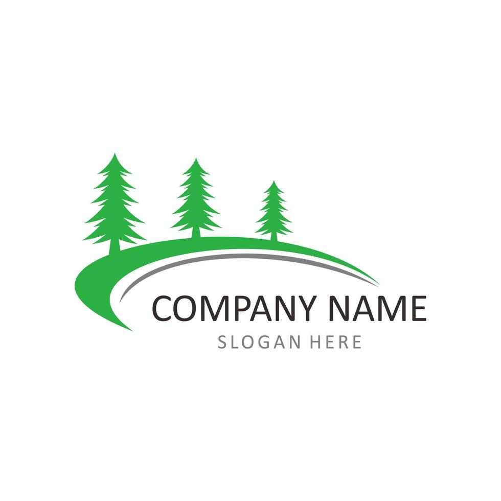 cedar tree vector logo