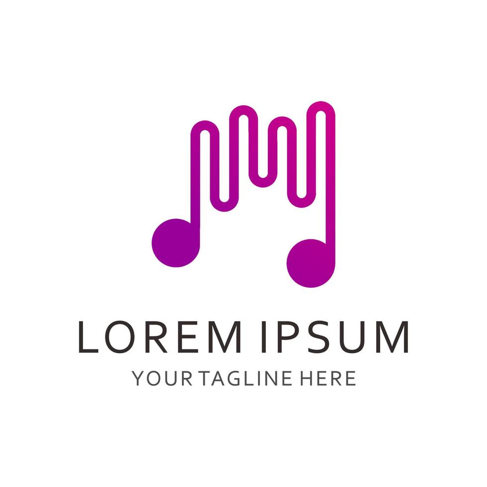music vector logo
