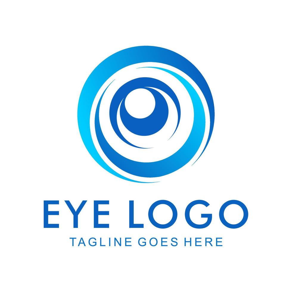 abstract eye logo 7688868 Vector Art at Vecteezy