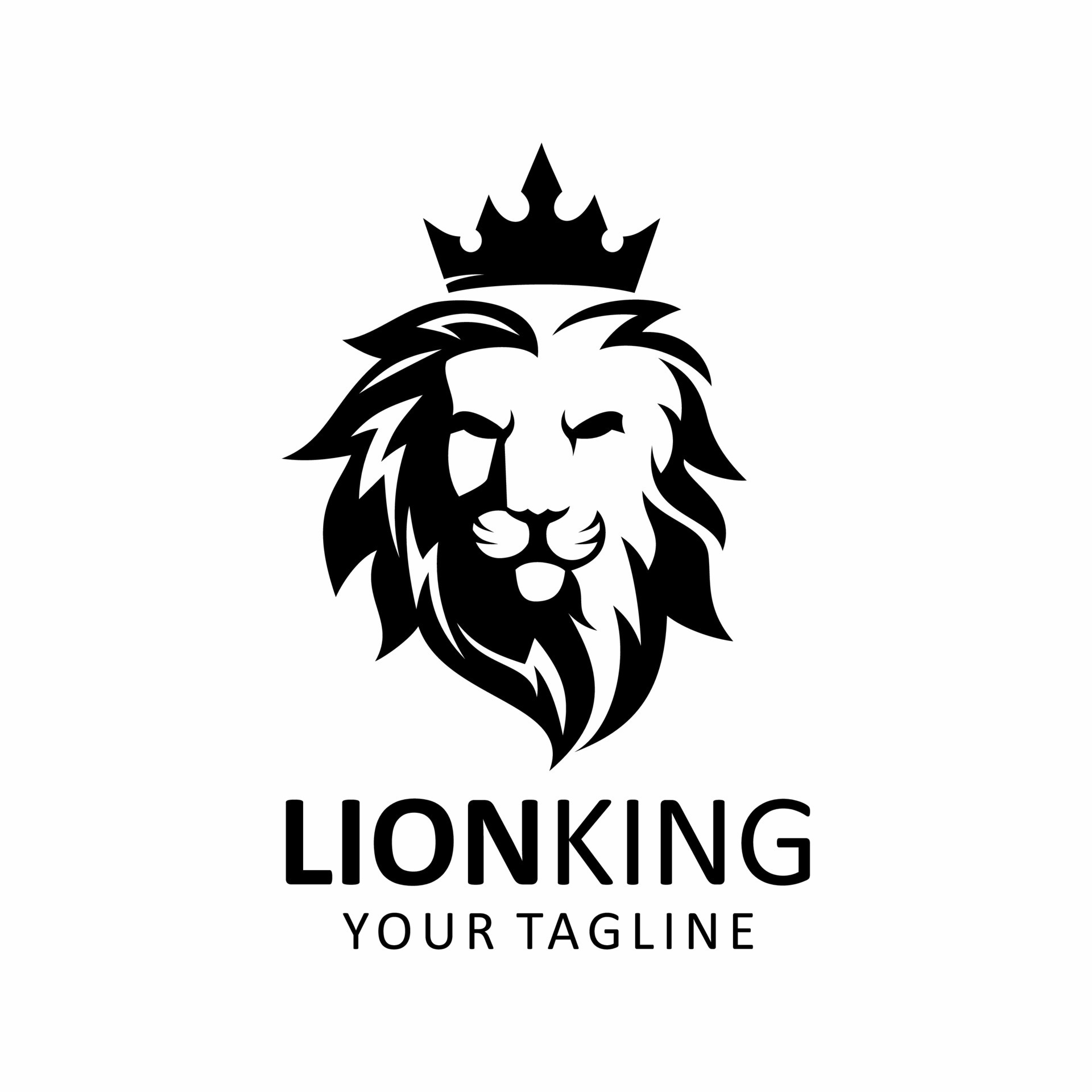 lion king logo 7688913 Vector Art at Vecteezy