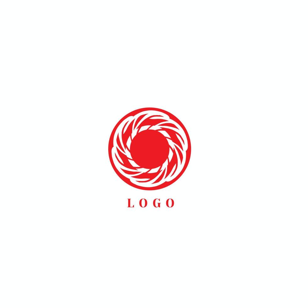 logotipo abstracto para empresa y marca vector