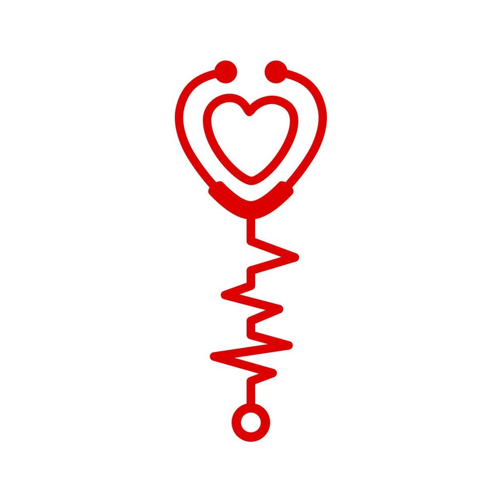 Stethoscope vector template. medical icon