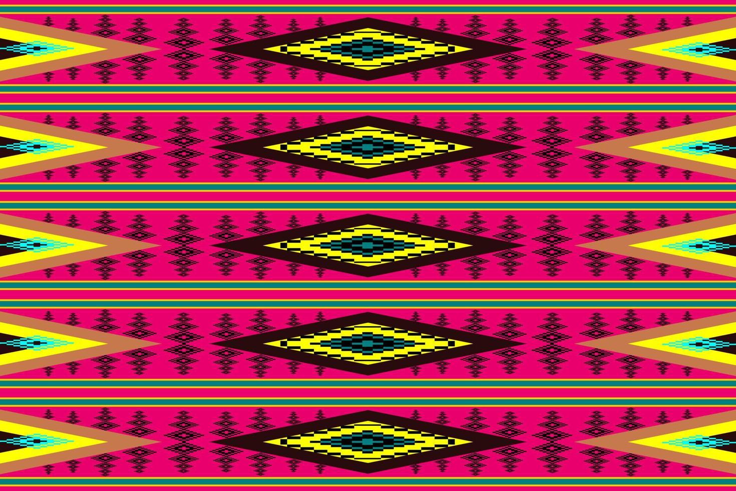 geometric ethnic pattern traditional design vector