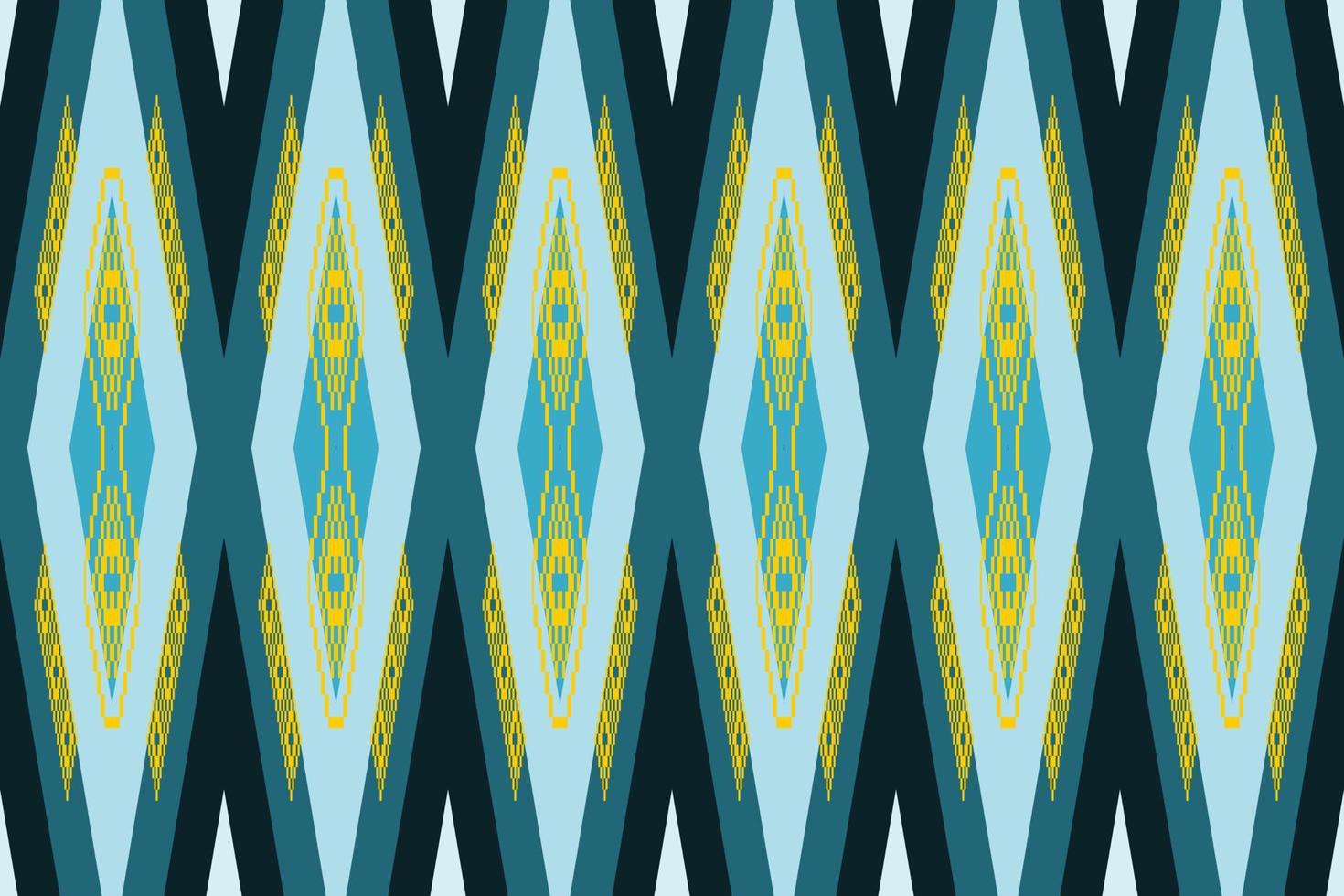 geometric ethnic seamless pattern traditional design vector