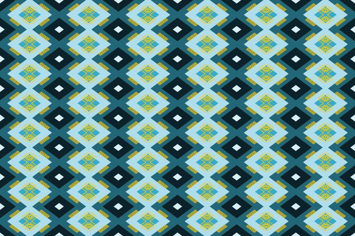 geometric ethnic seamless pattern traditional design vector