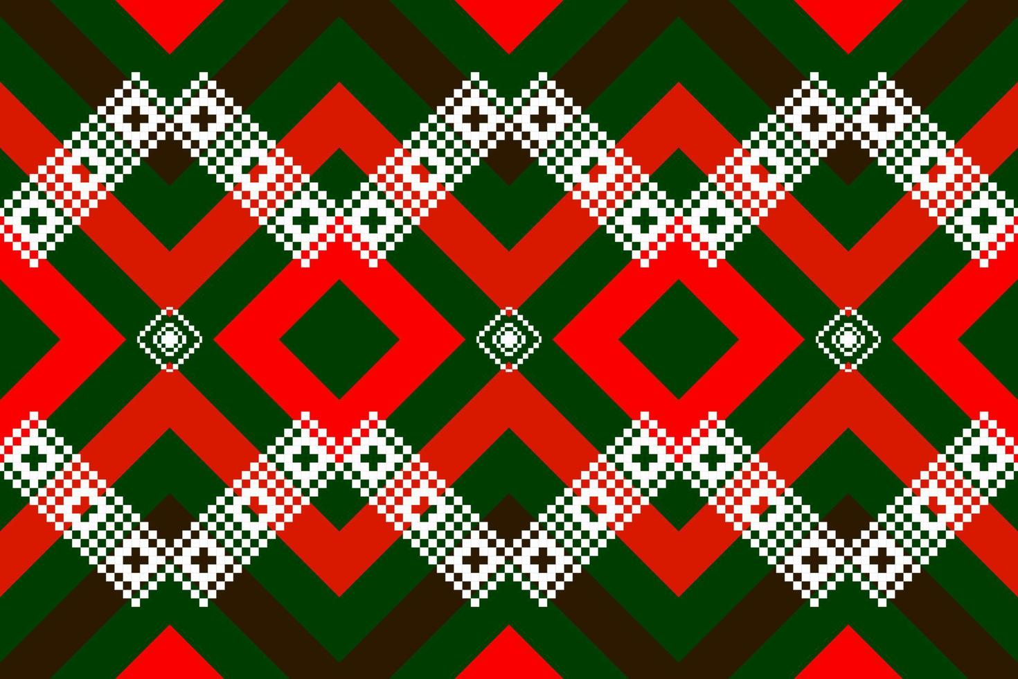 geometric ethnic seamless pattern traditional design vector