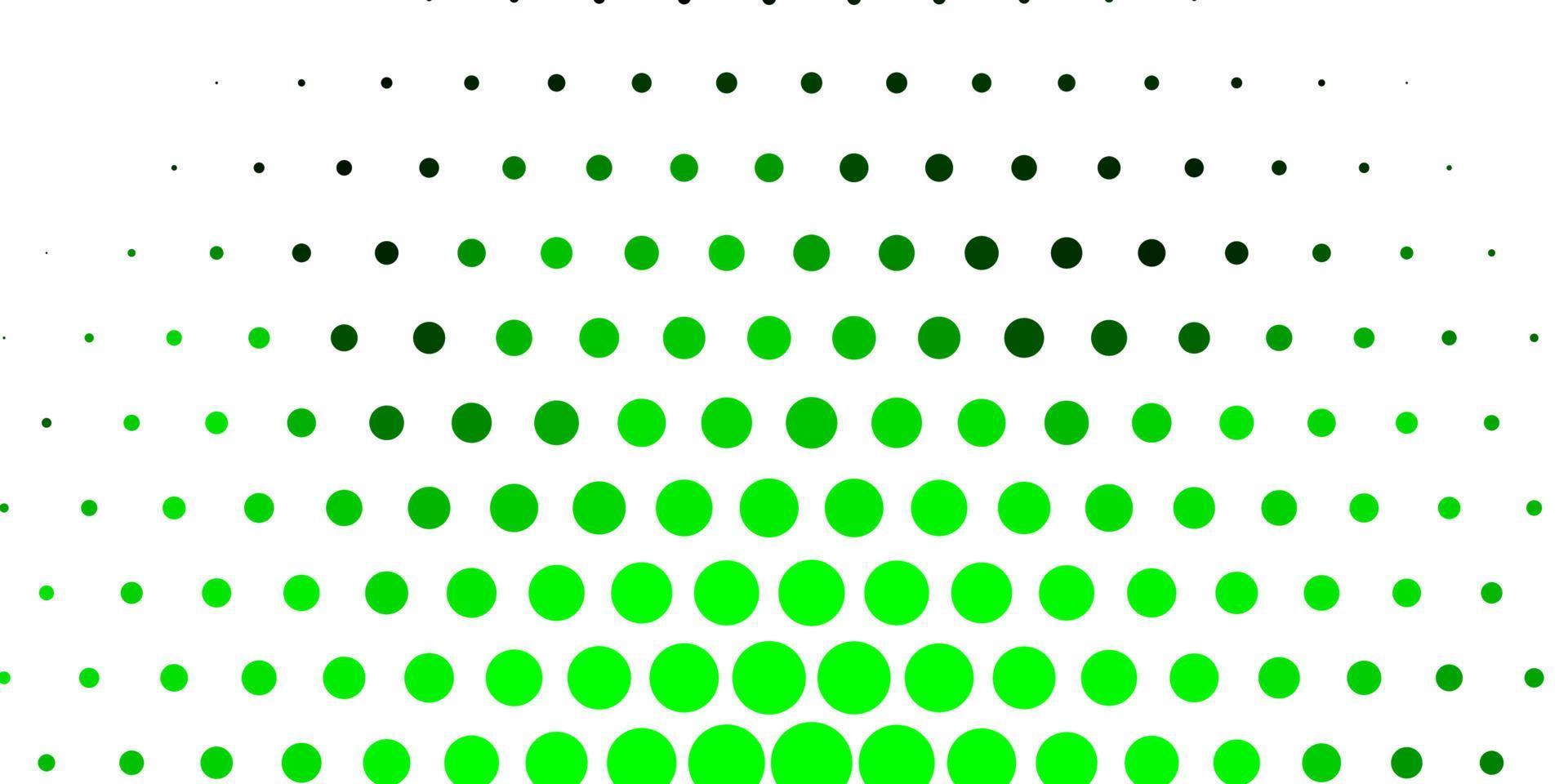 Light Green, Yellow vector layout with circle shapes.