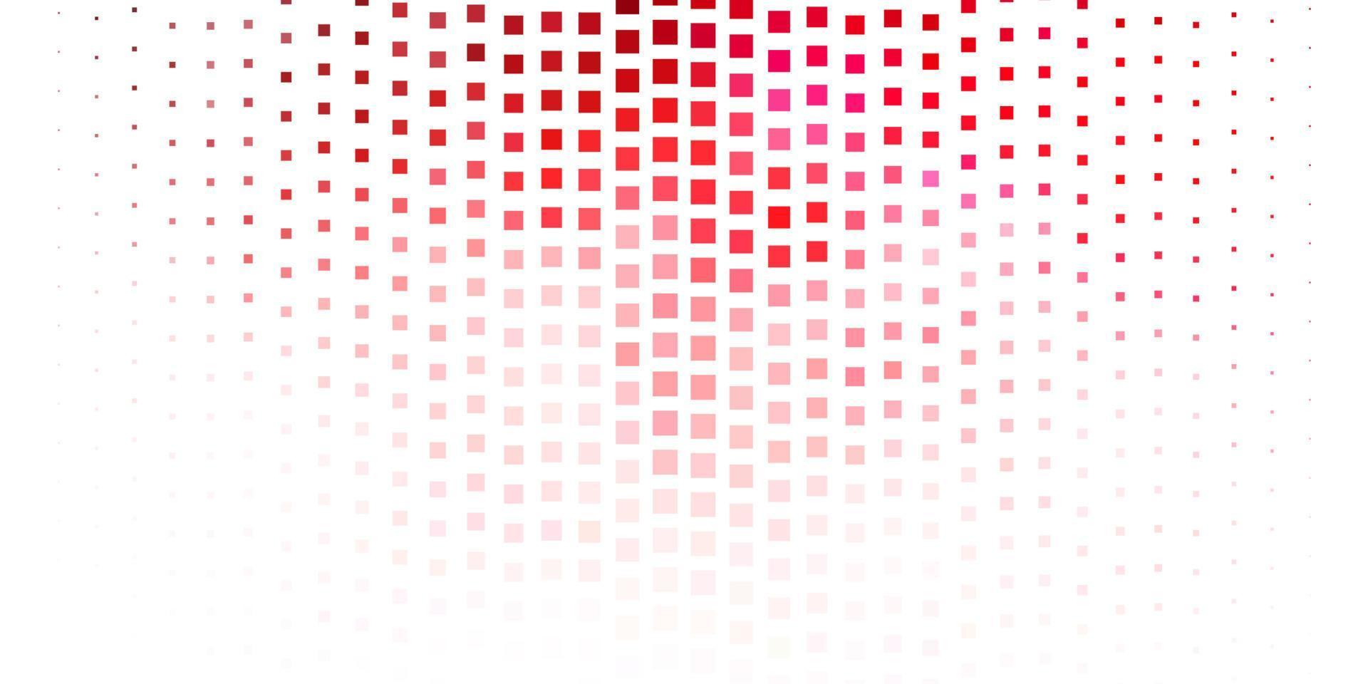 plantilla de vector rosa claro, rojo en rectángulos.
