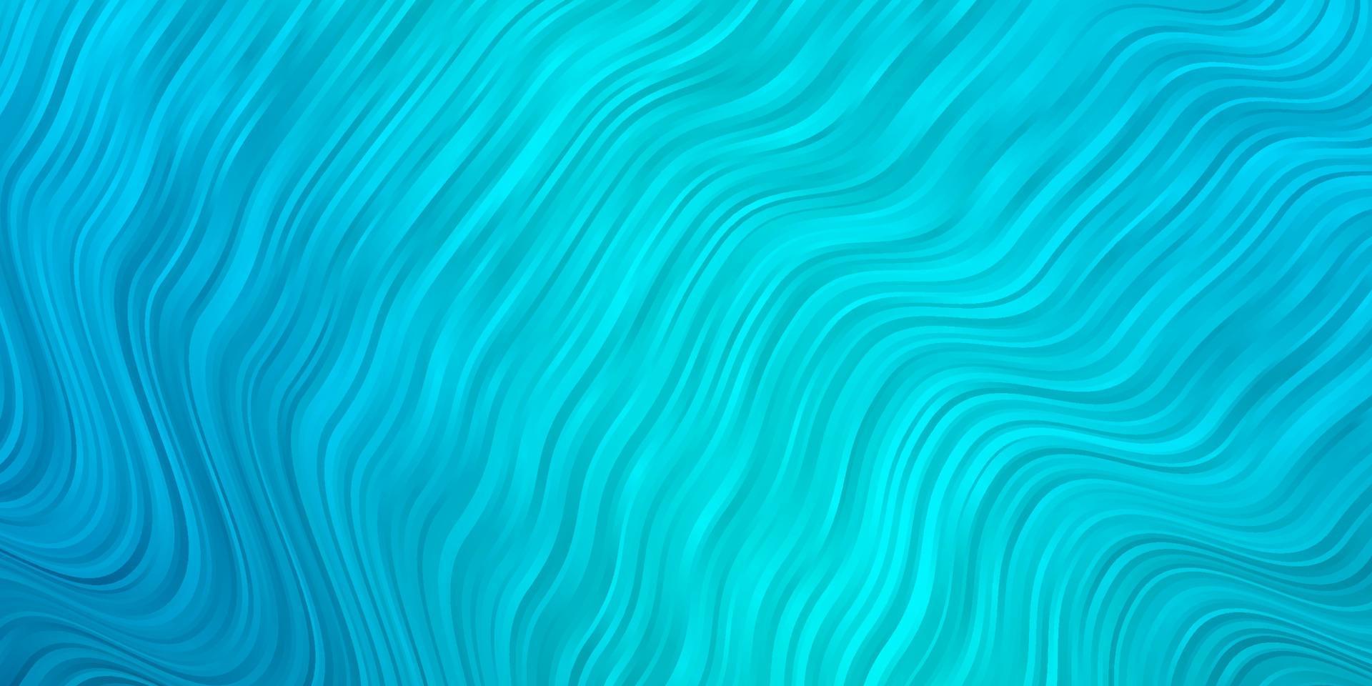 Light BLUE vector background with lines.