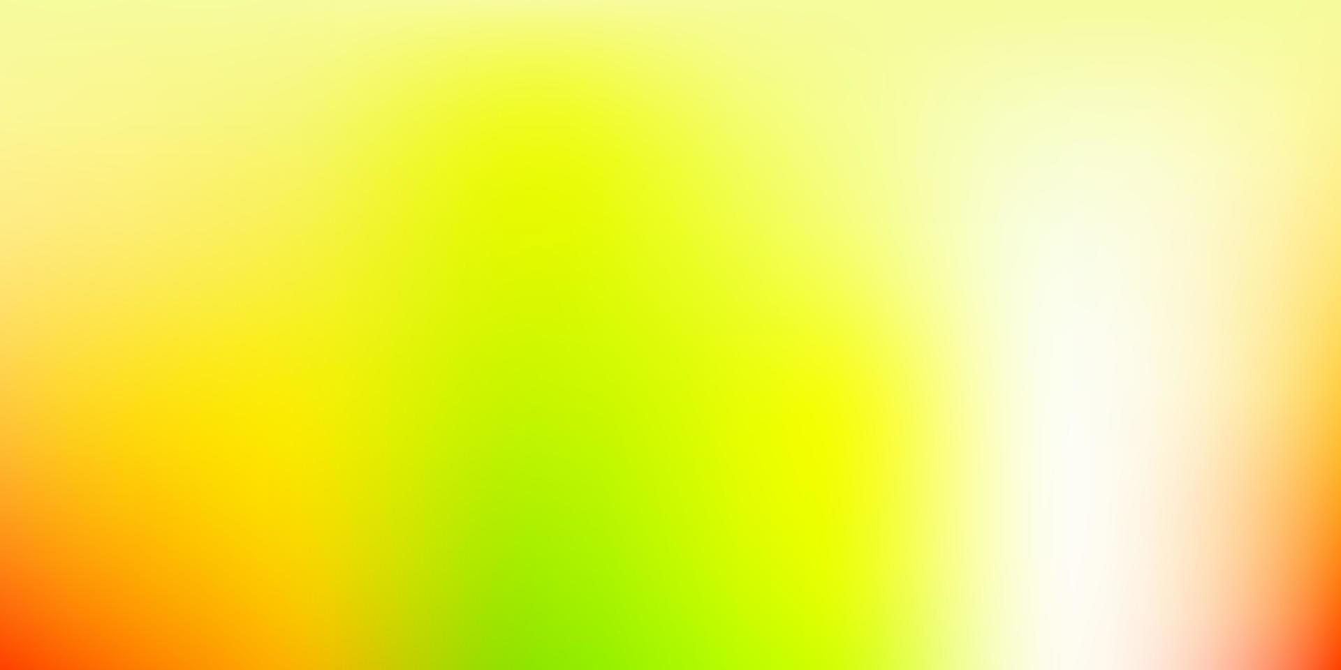 Light Green, Red vector gradient blur layout.