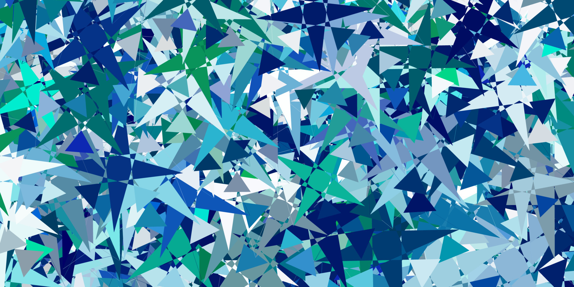 Light Green, Yellow vector background with polygonal forms. 7692910