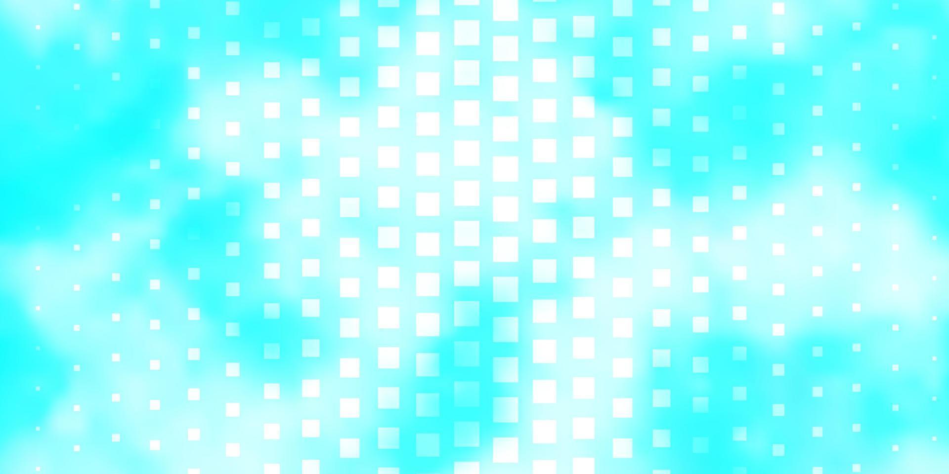 textura de vector azul claro en estilo rectangular.