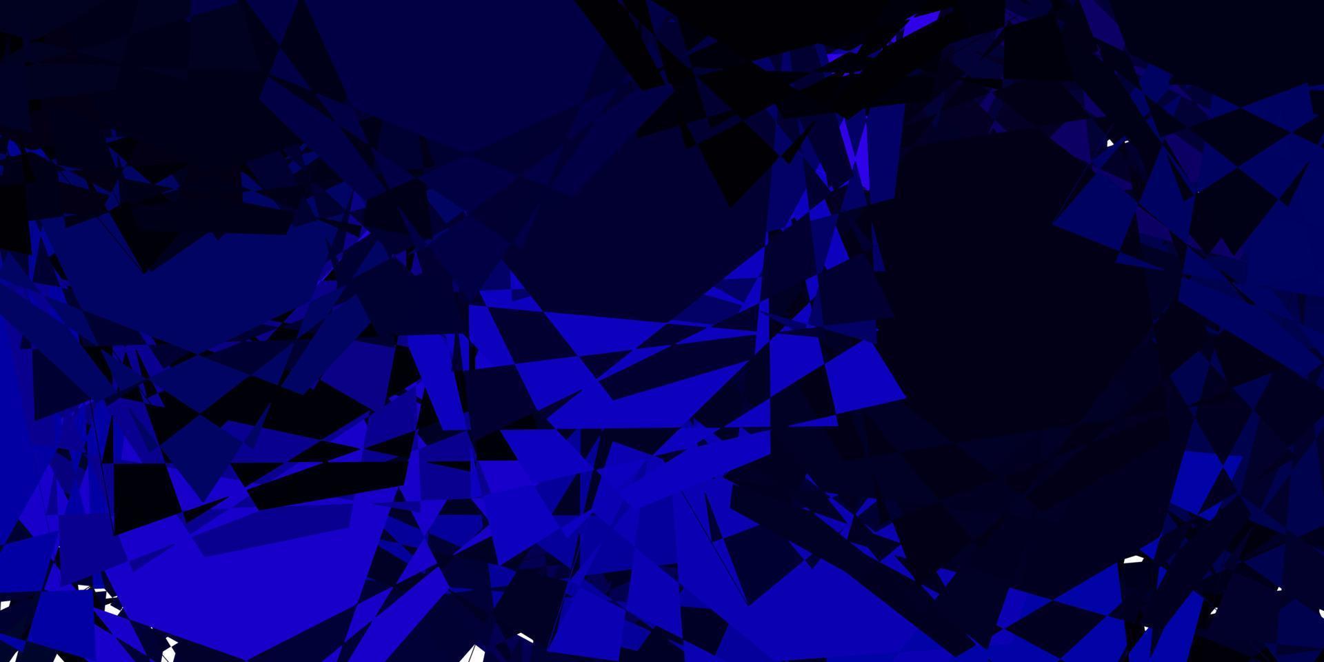 Dark Pink, Blue vector layout with triangle forms.