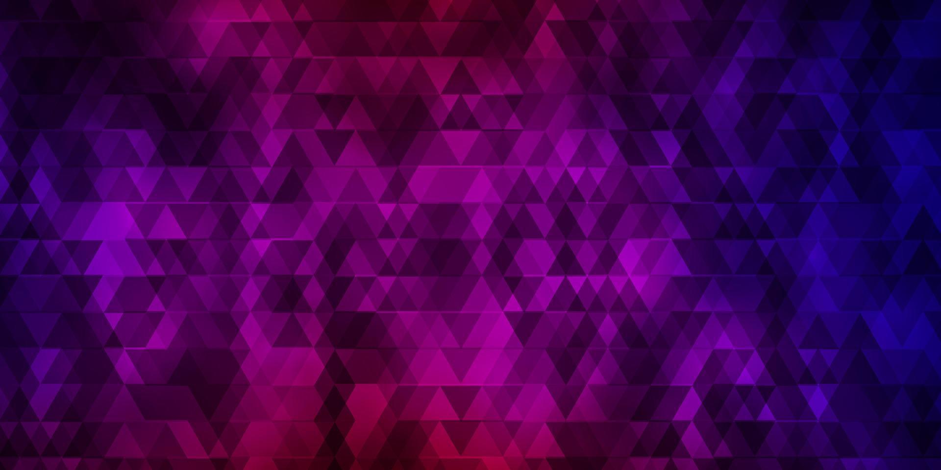 Dark Blue, Red vector layout with lines, triangles.