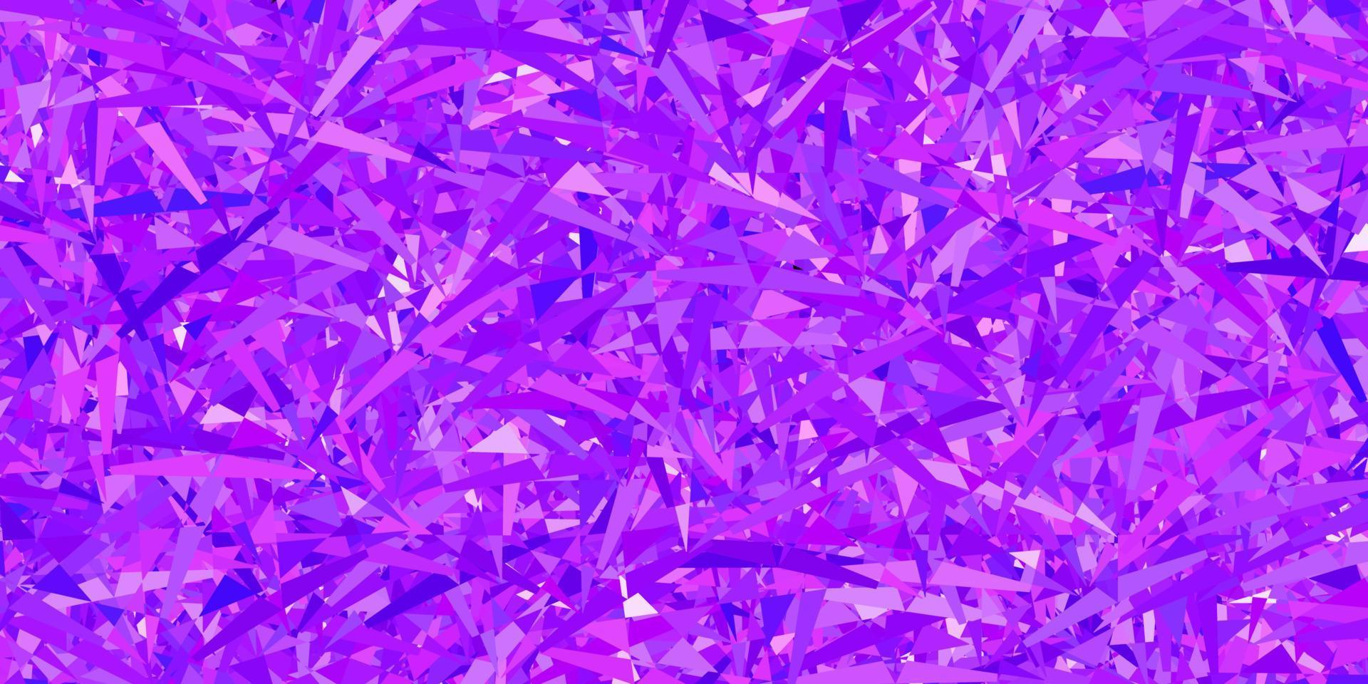 Light purple vector texture with random triangles.