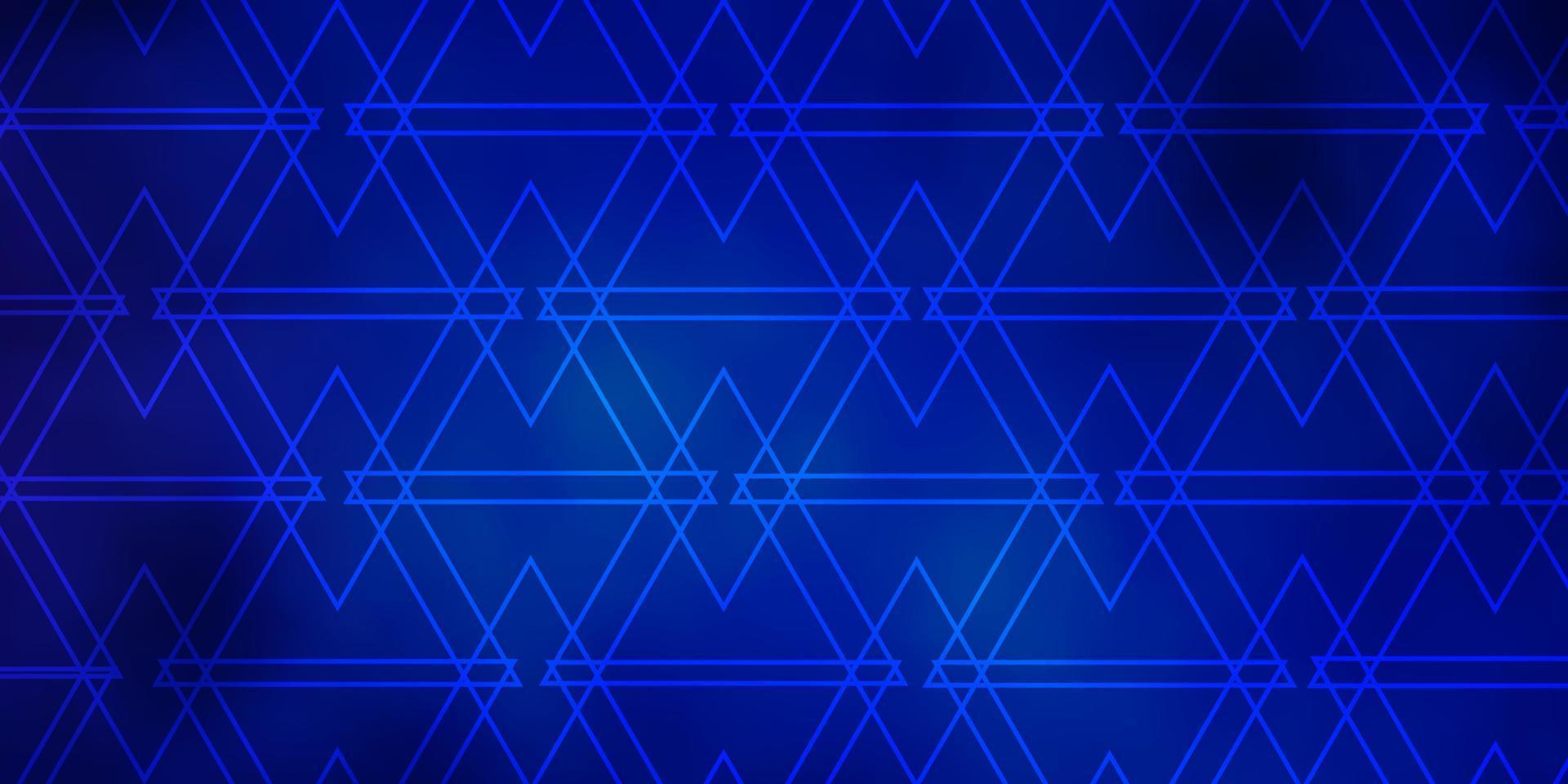 Dark BLUE vector layout with lines, triangles.