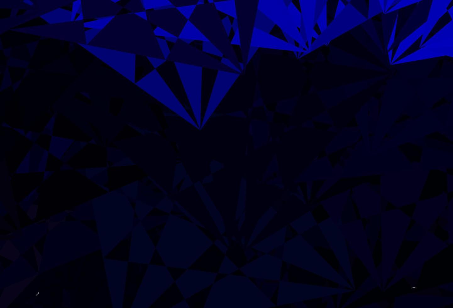 Dark BLUE vector pattern with abstract shapes.