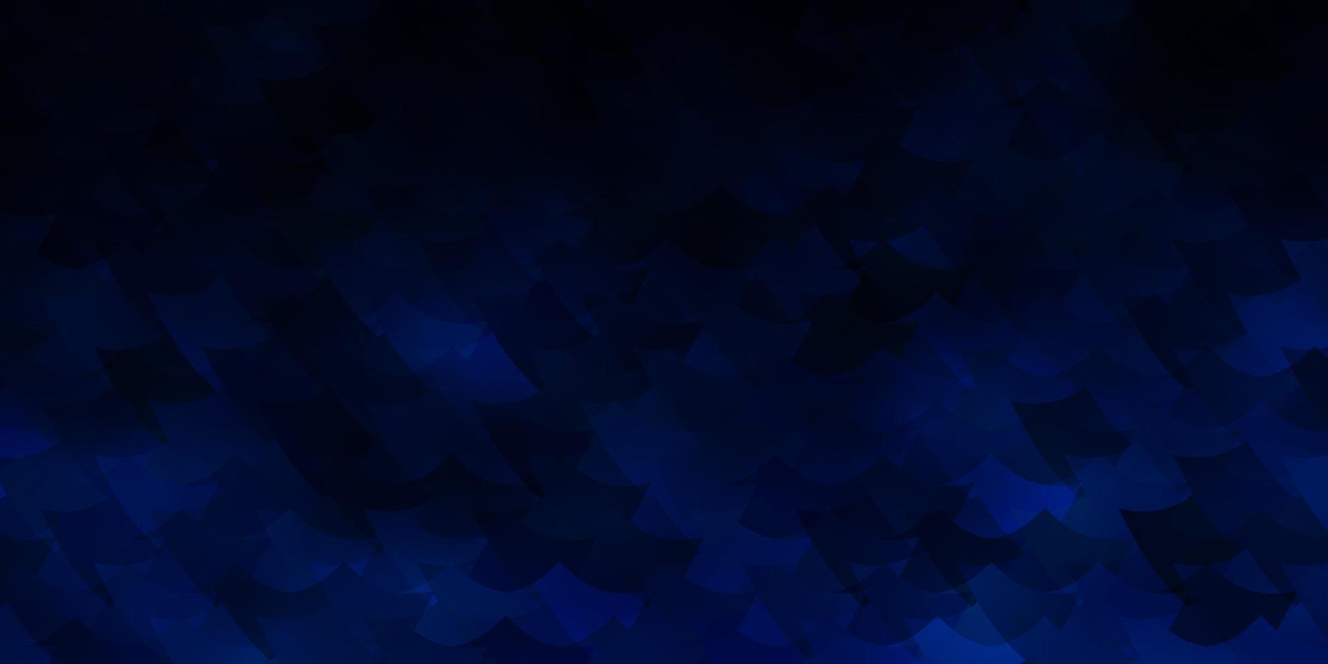 Dark BLUE vector layout with lines, rectangles.