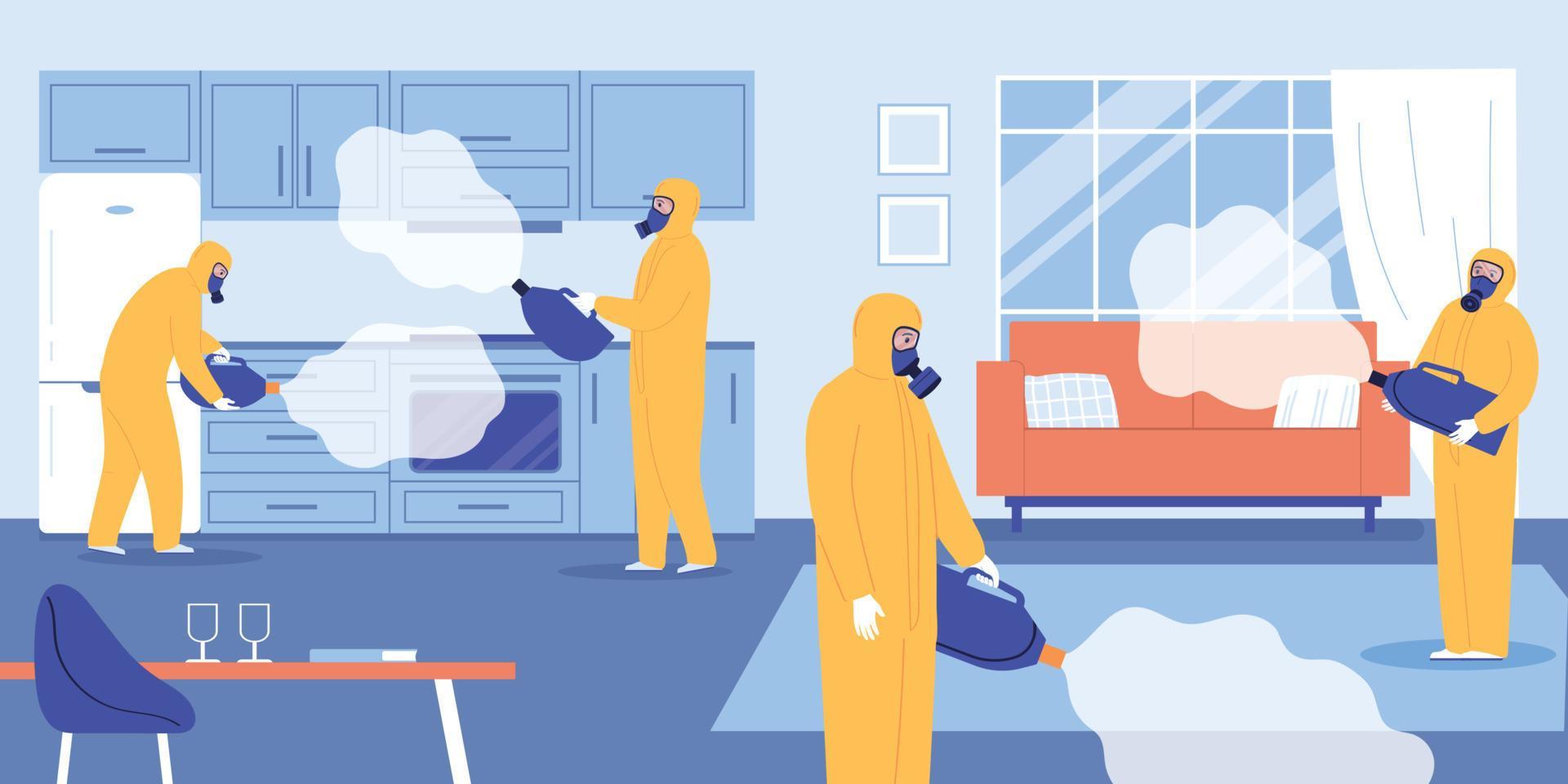 Pest Control Background 7694248 Vector Art at Vecteezy