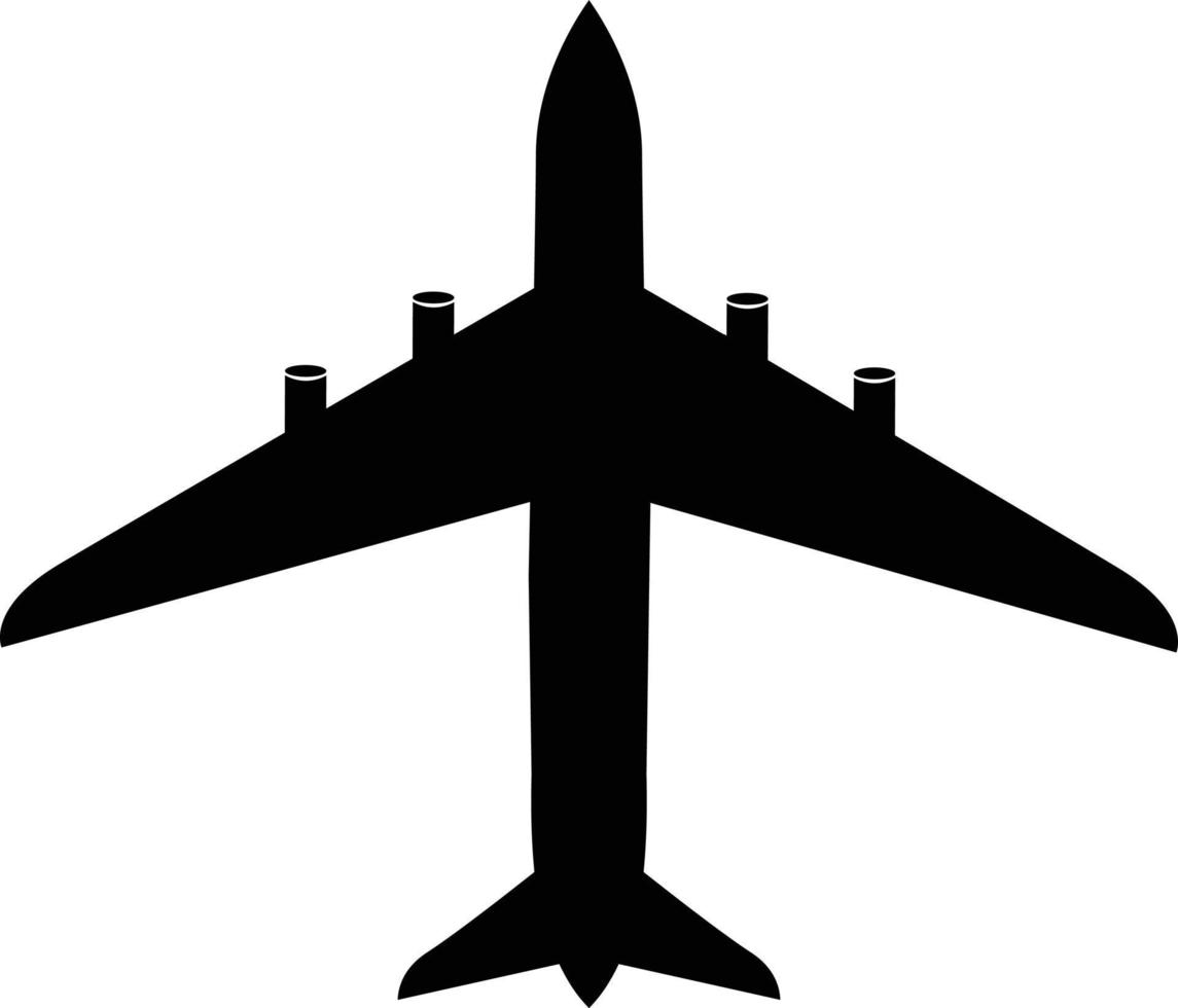 diseño de icono de vuelo de avión vector