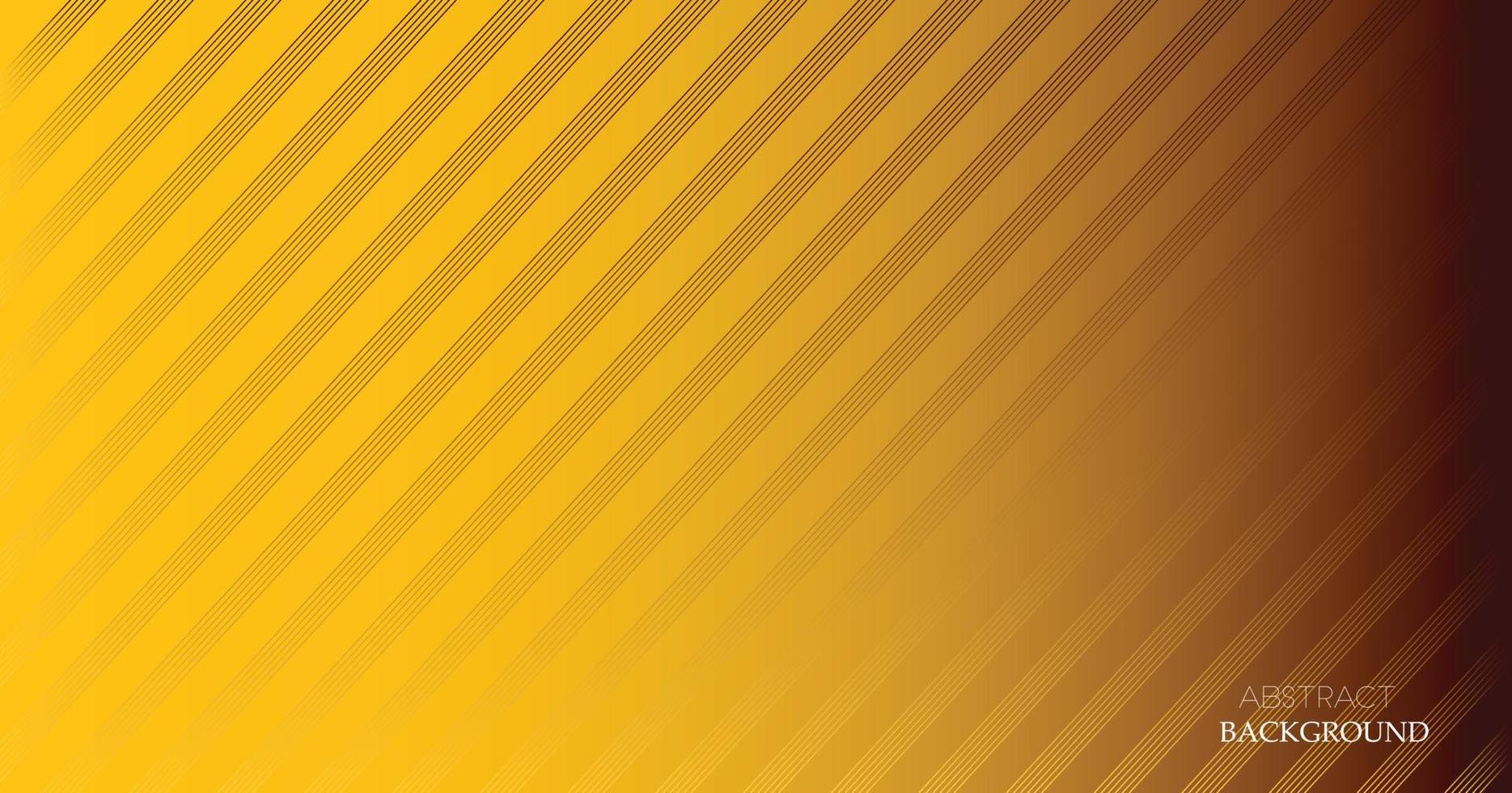 abstract modern yellow lines background vector illustration