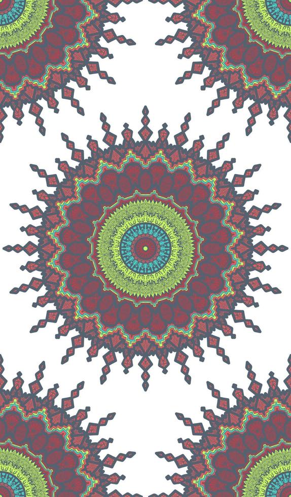 Mandala Seamless Pattern vector