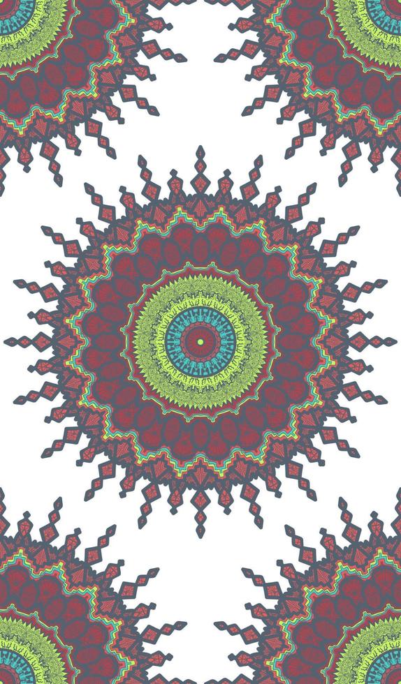 mandala de patrones sin fisuras vector