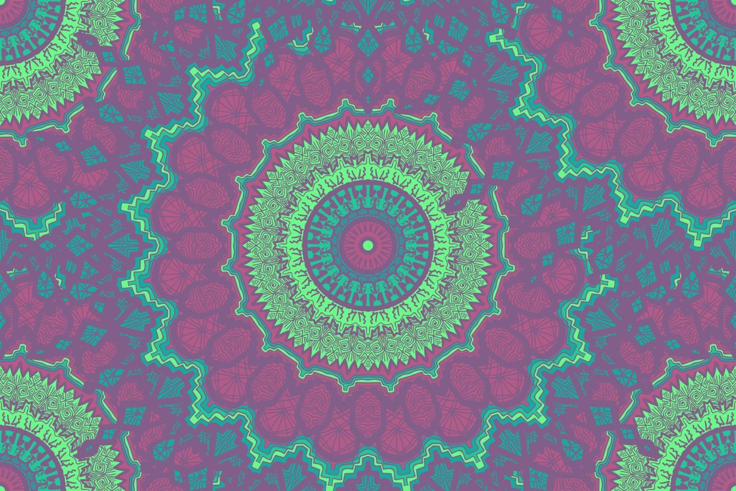 Mandala Seamless Pattern vector